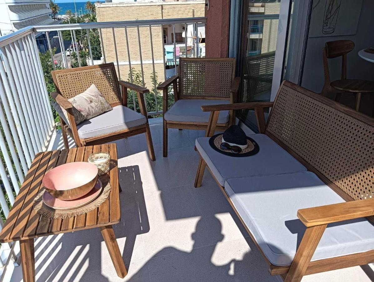 Apartamento Alejandro Gandia Playa Con Vistas Al Mar, Parking! Playa de Gandia Ngoại thất bức ảnh